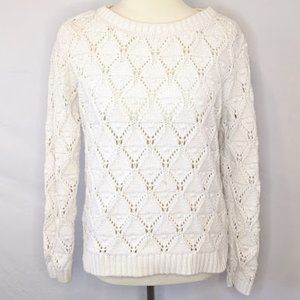 Tommy Hilfiger Off White Sweater Sz L